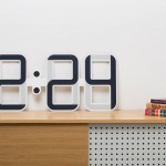 ClockONE, ceas de perete cu afisaj e-ink