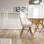 ClockONE, ceas de perete cu afisaj e-ink