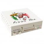 mic cuptor electric de pizza in forma de cutie de pizza